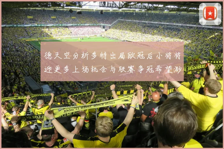 德天空分析多特出局欧冠后小将将迎更多上场机会与联赛争冠希望渺茫