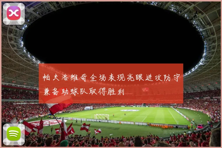 帕夫洛维奇全场表现亮眼进攻防守兼备助球队取得胜利