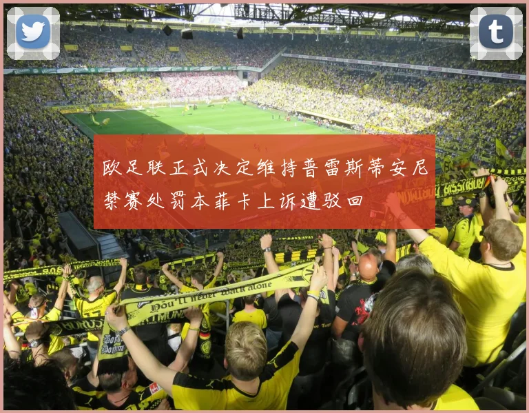 欧足联正式决定维持普雷斯蒂安尼禁赛处罚本菲卡上诉遭驳回